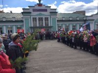 2 мая в Усть-Куте состоялся праздник трудового подвига "45 лет БАМу".