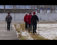 Скандинавская ходьба становится всё популярнее среди устькутян