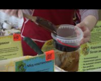 Вновь в Усть-Куте работает выставка-ярмарка мёда с пасеки Калашникова