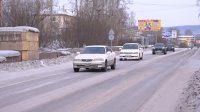 Обстановка на дорогах города Усть-Кут и Усть-Кутского района 